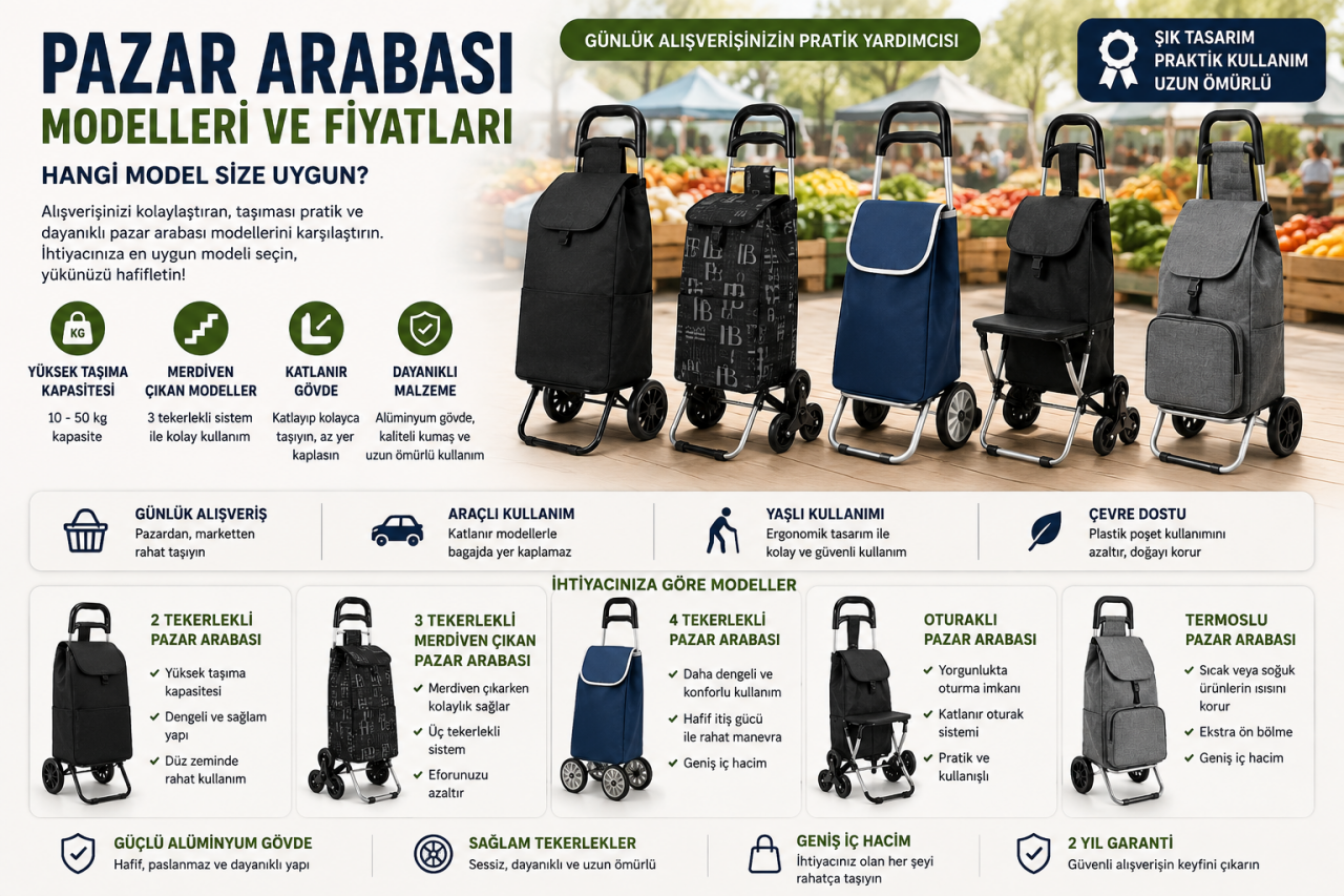Pazar Arabası Modelleri ve Fiyatları: Hangi Model Size Uygun?