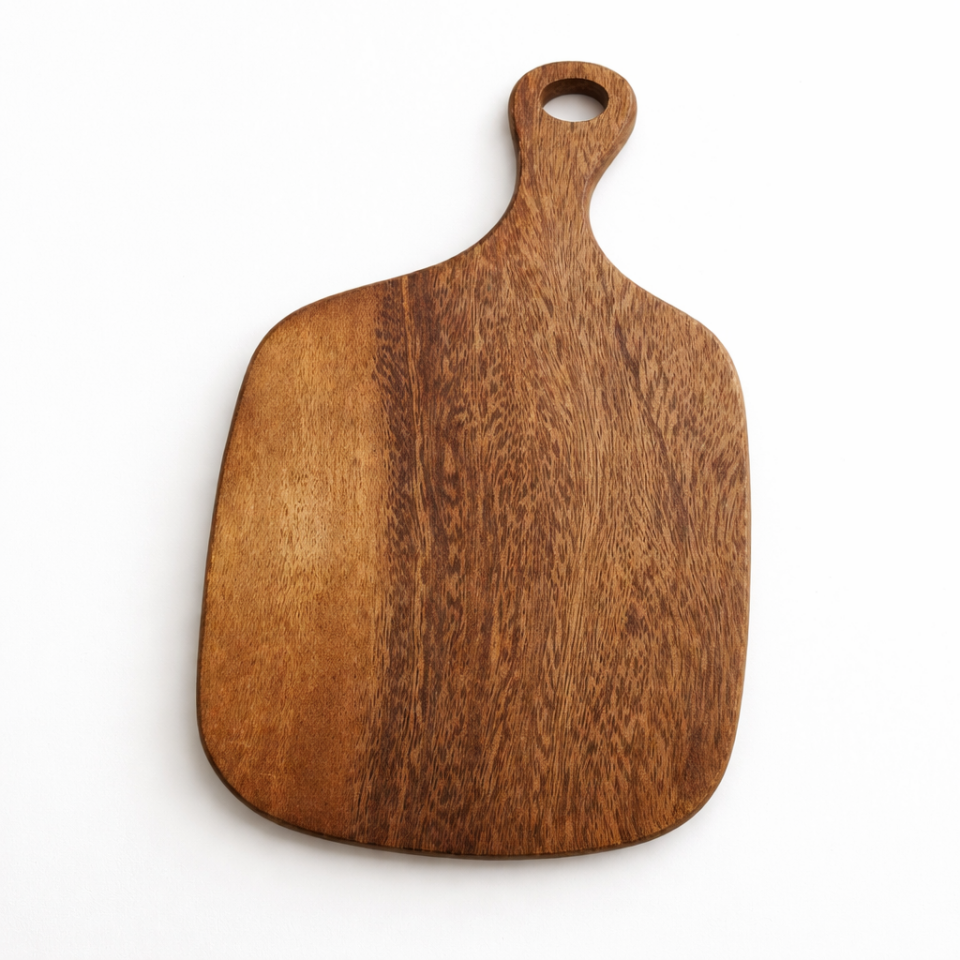 Aksaya Sunum Tahtası Dekoratif Servis Tahtası Kahvaltı Peynir Tahtası 20x40 cm