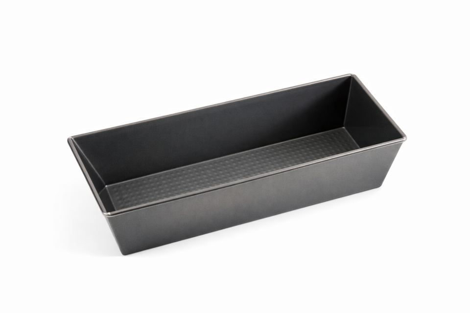 Dikdörtgen Kek Kalıbı Siyah Yapışmaz Profesyonel Fırın Kalıbı Ekmek Kek Pasta Pişirme