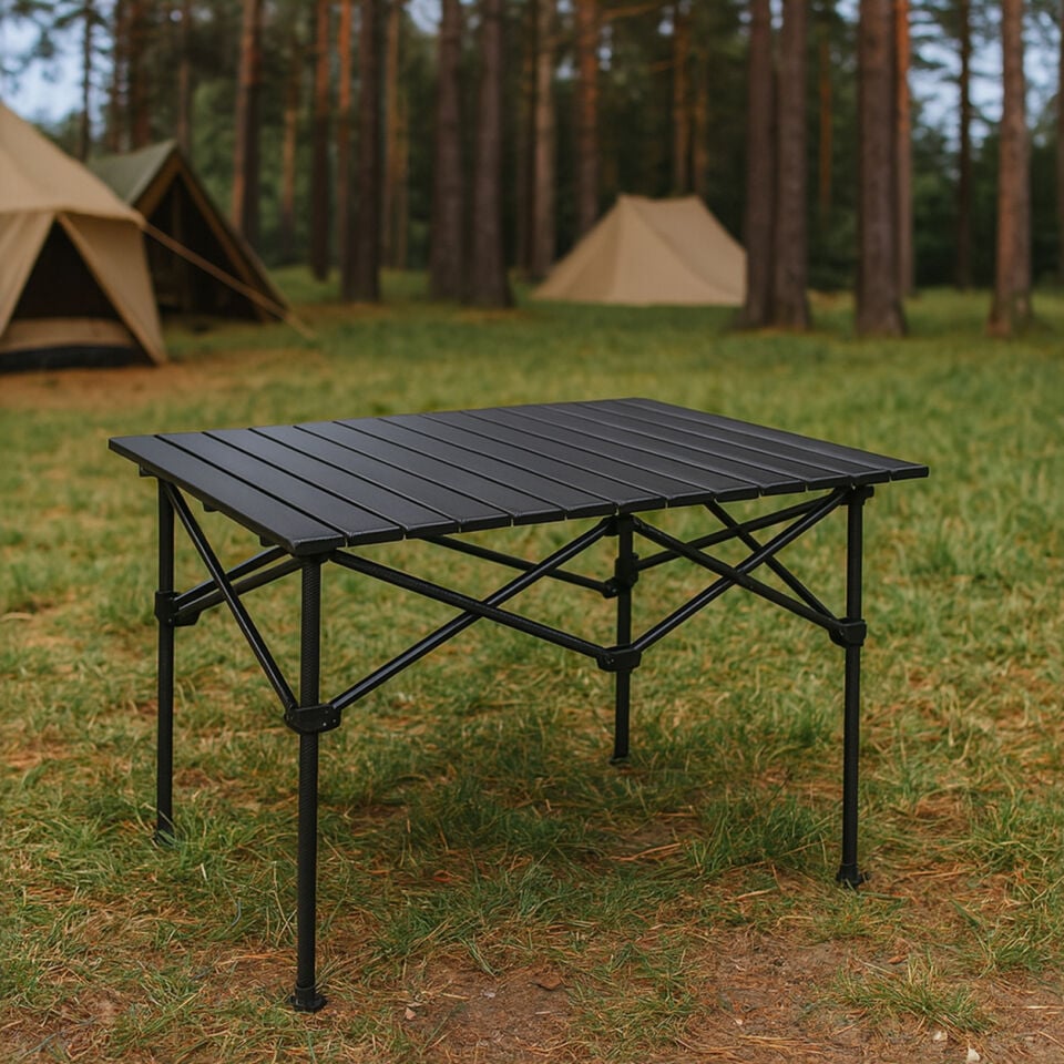 Katlanabilir Taşınabilir Kamp Masası Alüminyum Gövdeli Outdoor Piknik ve Bahçe Masası