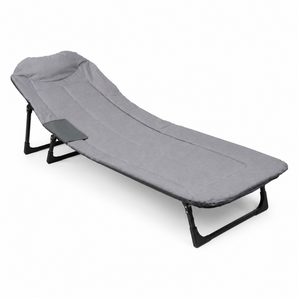 Katlanabilir Kampet Şezlong Kamp Karyolası Taşınabilir Outdoor Yatak