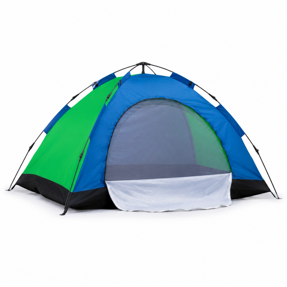 Orta Boy Taşınabilir Su Geçirmez Aile Kamp Çadırı Hızlı Kurulumlu Outdoor Çadır - Hafif ve Taşınabilir