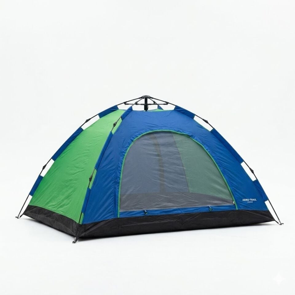 Küçük Boy Taşınabilir Su Geçirmez Aile Kamp Çadırı Hızlı Kurulumlu Outdoor Çadır - Hafif ve Taşınabilir