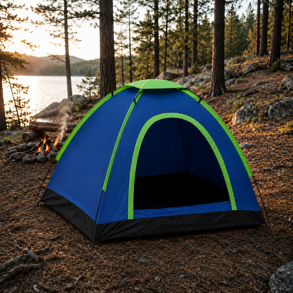 Su Geçirmez Kamp Çadırı Kolay Kurulumlu Outdoor Doğa ve Piknik Çadırı - Hafif ve Taşınabilir