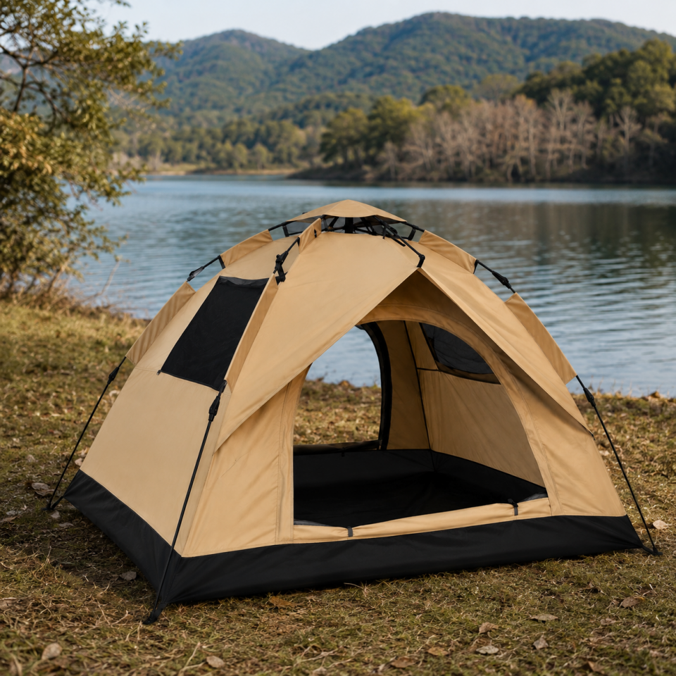 Su Geçirmez Aile Kamp Çadırı Kolay Kurulumlu Outdoor ve Doğa Kampı Çadırı