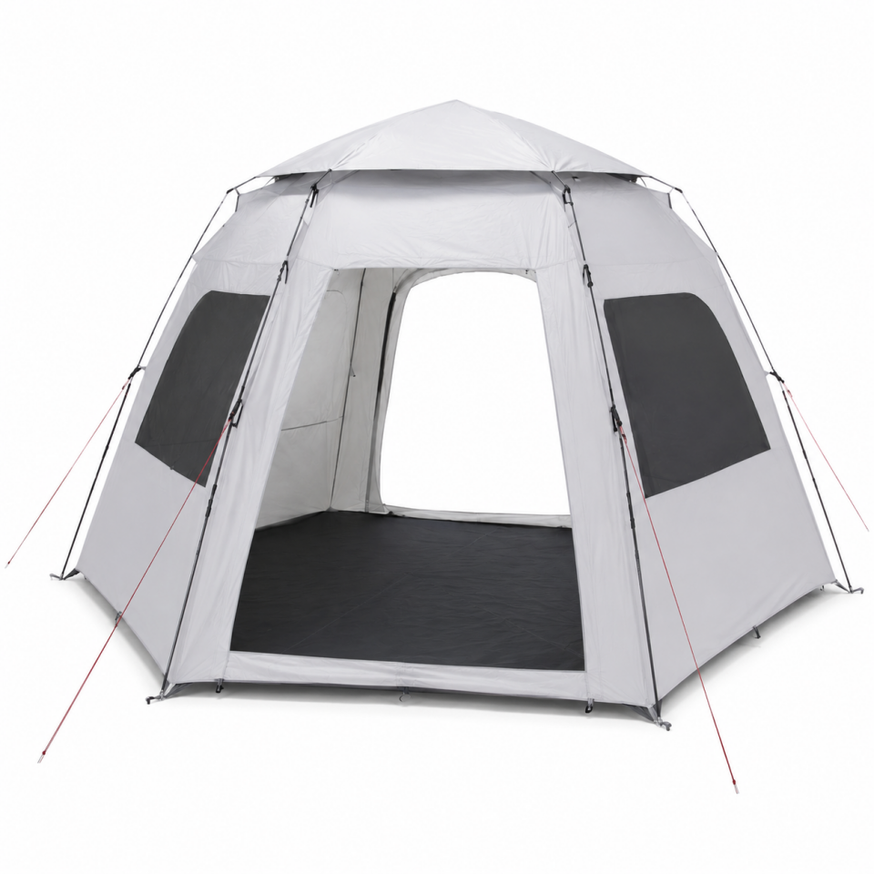 Geniş Aile Kamp Çadırı Su Geçirmez Çok Kişilik Outdoor ve Glamping Çadırı