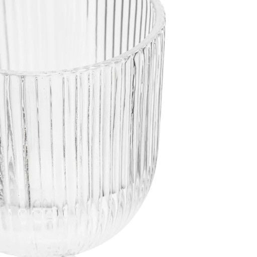 Lucca Ayaklı 4'lü Cam Bardak Seti - 370 ml