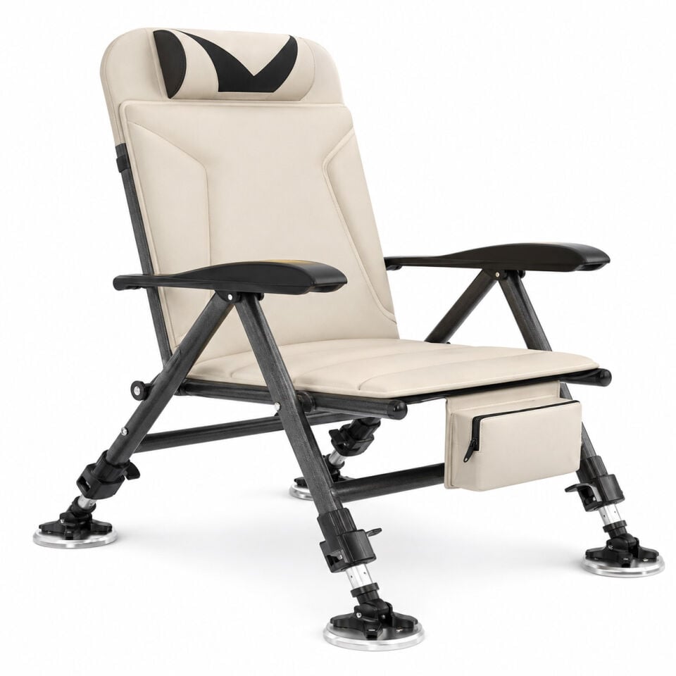 Premium Ayarlanabilir Kamp Koltuğu Katlanabilir Outdoor Balıkçı Piknik Sandalyesi