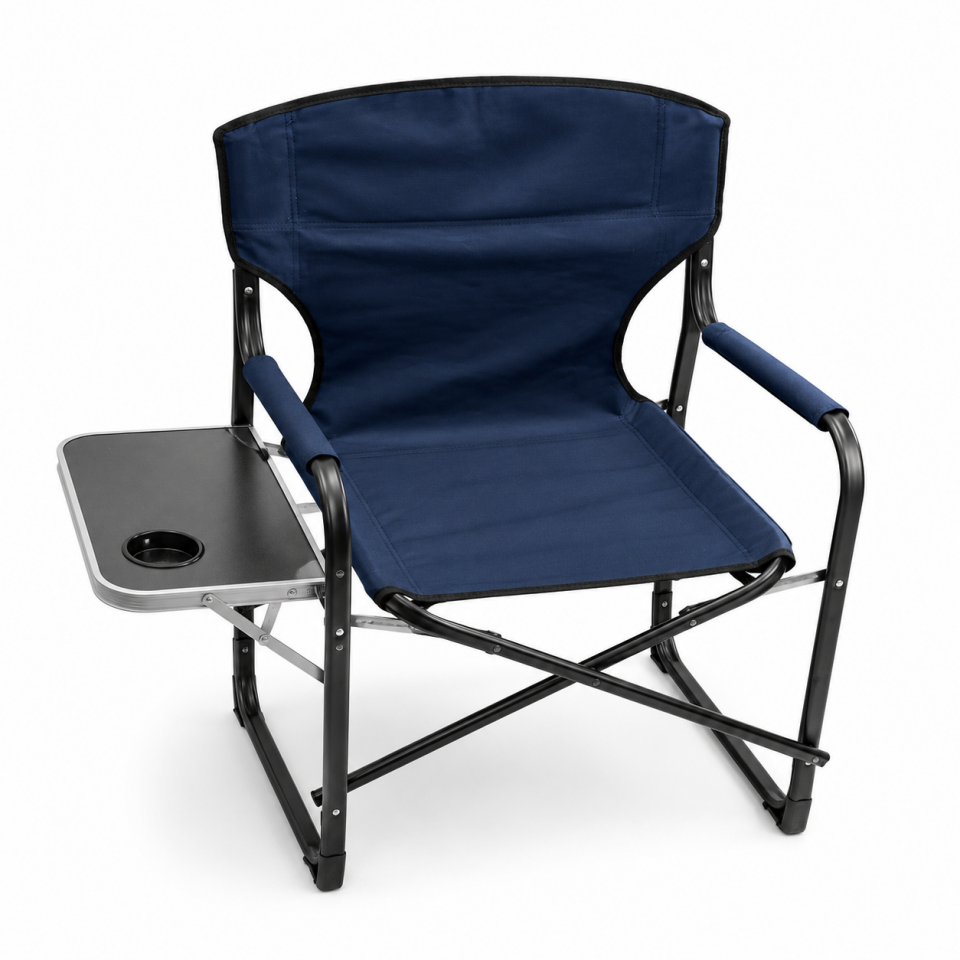 Yan Masalı Katlanabilir Kamp Sandalyesi Bardaklıklı Outdoor Piknik Balıkçı Koltuğu