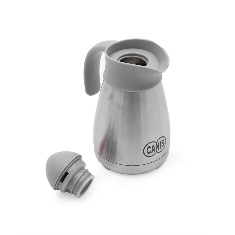 Çelik Termos 0,5 LT Gri