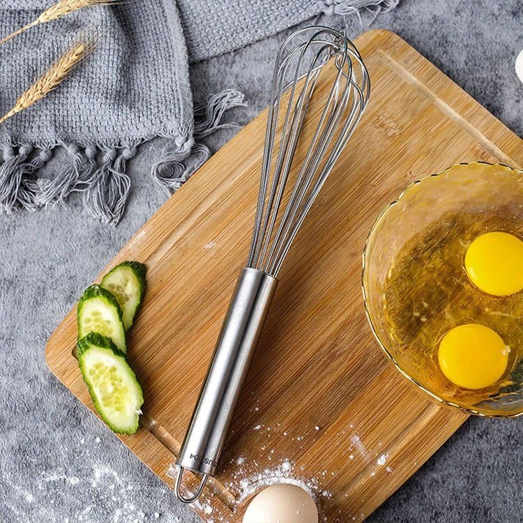 Paslanmaz Çelik Yumurtalık Sos Krema Çırpıcı Sos Karıştırıcı 40 cm