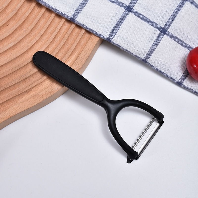 Paslanmaz Çelik Bıçaklı Ergonomik Sebze Meyve Soyacağı