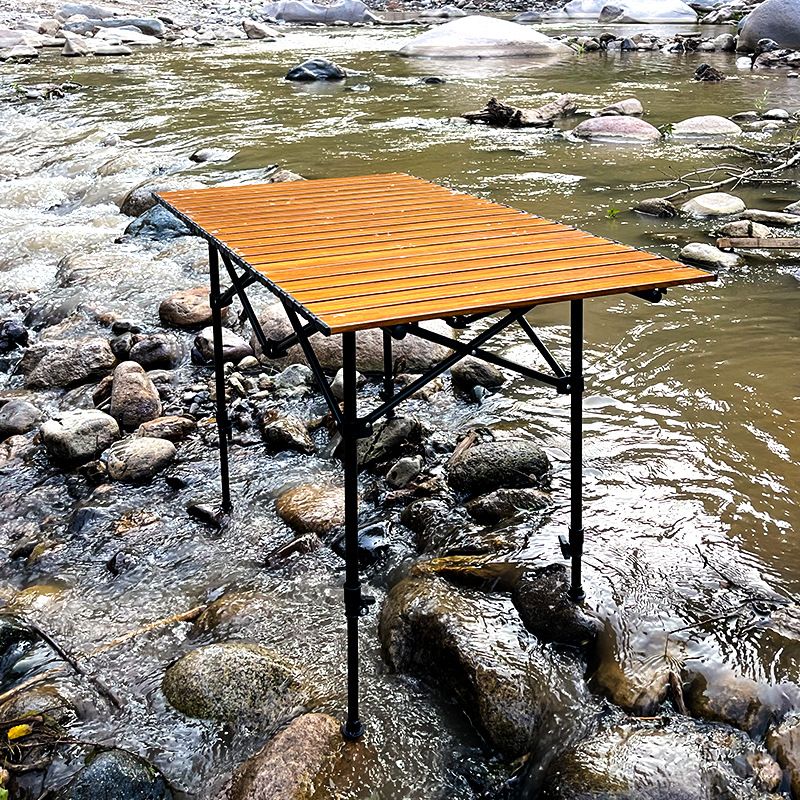 Outloft Alüminyum Gövdeli Taşınabilir Piknik Bahçe Kamp Masası 120 cm