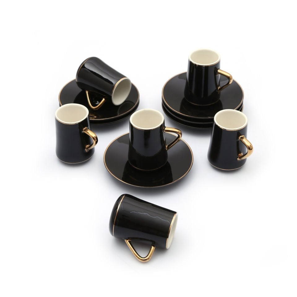 Kahve Seti 12 Parça Beyaz