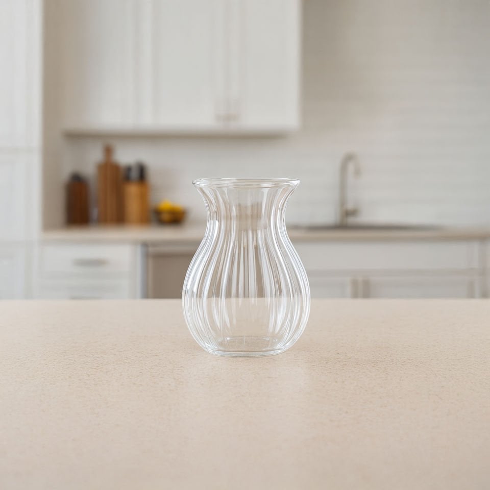 Keyf-i Ala 6'lı Isıya Dayanıklı Borosilikat Cam Çizgili Çay Bardağı 200 ml