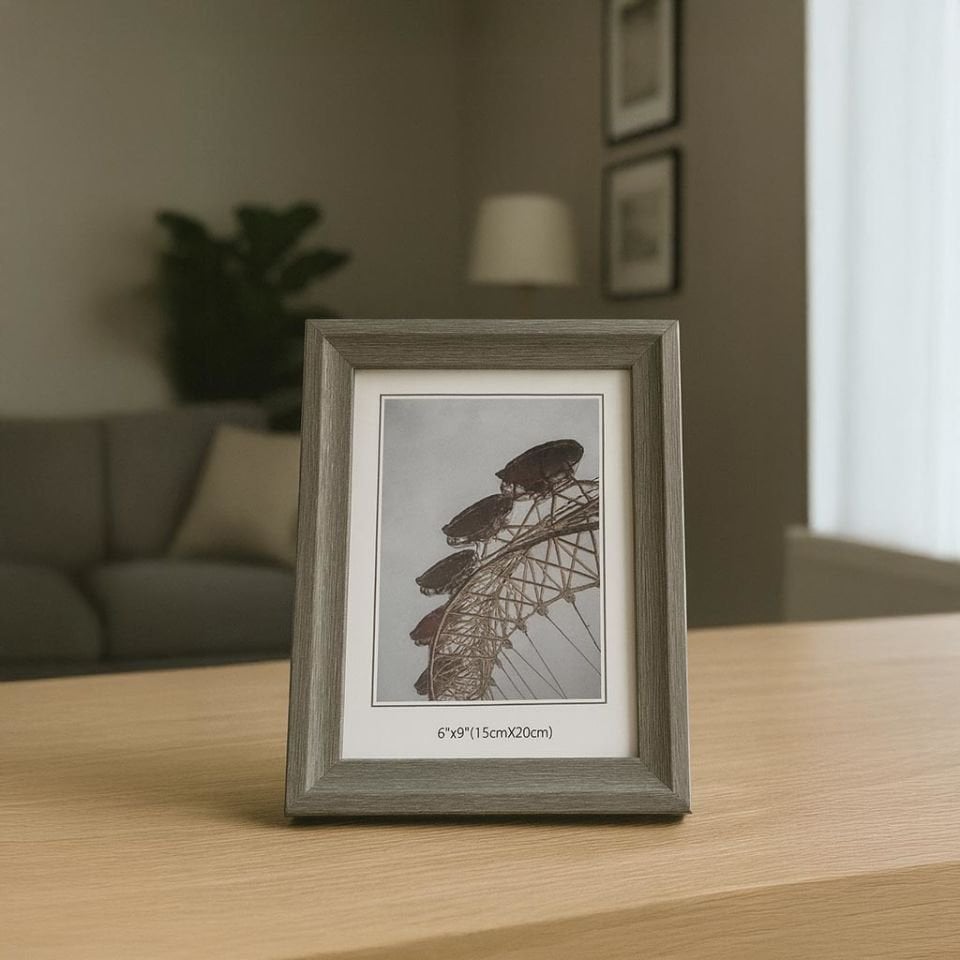 Mira Ahşap Çerçeve 20x25 cm – Sertifika, Diploma, Belge ve Fotoğraf için Dekoratif Çerçeve