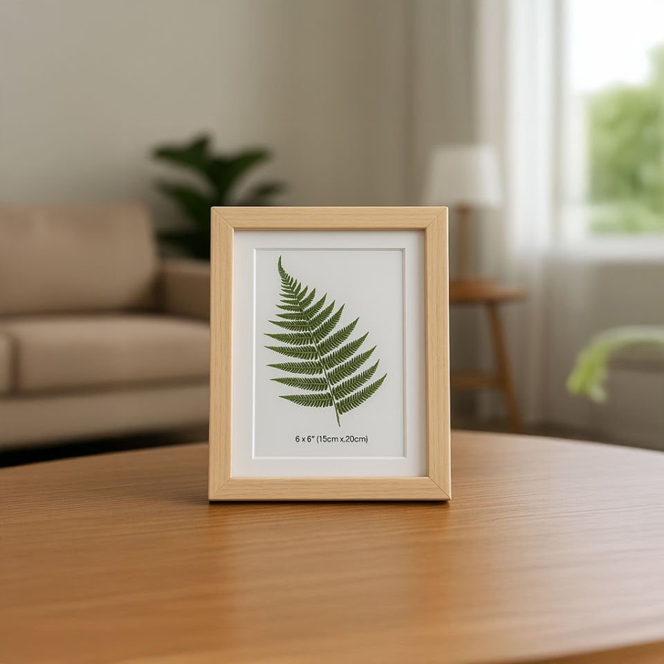 Mira Ahşap Çerçeve 20x25 cm – Sertifika, Diploma, Belge ve Fotoğraf için Dekoratif Çerçeve