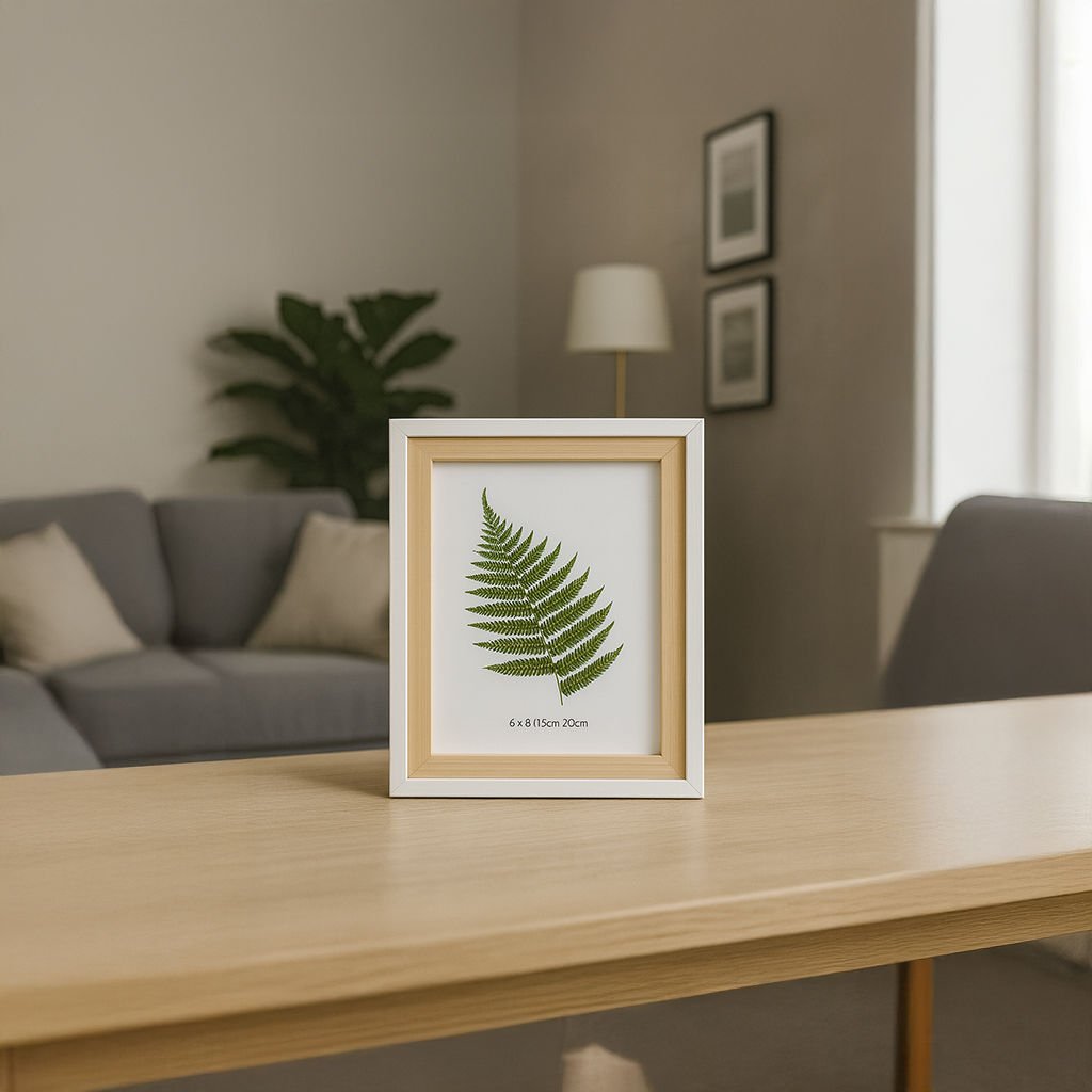 Mira Ahşap Çerçeve 10x15 cm – Sertifika, Diploma, Belge ve Fotoğraf için Dekoratif Çerçeve