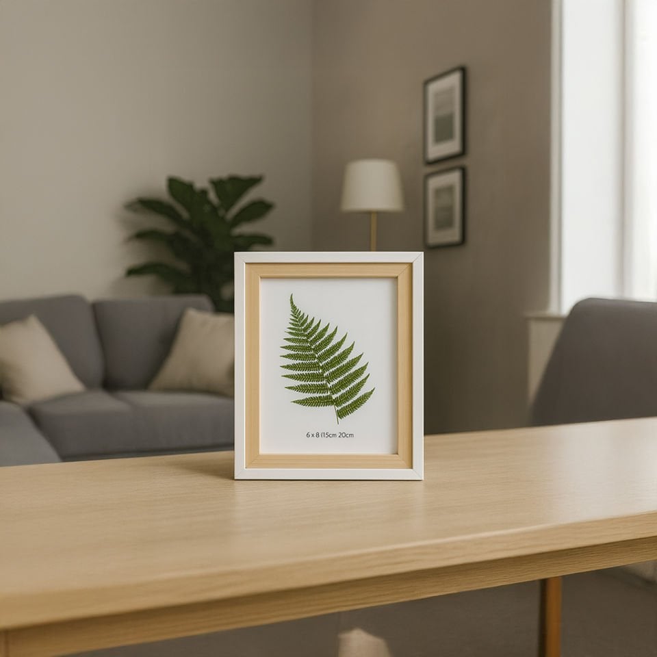 Mira Ahşap Çerçeve 10x15 cm – Sertifika, Diploma, Belge ve Fotoğraf için Dekoratif Çerçeve