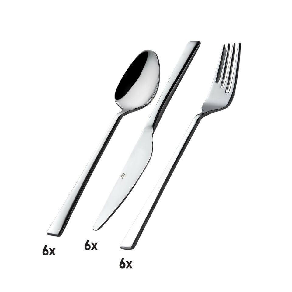 İkili takım Forrest 24 parça yemek takımı + 18 parça Antalya çatal kaşık bıçak takımı