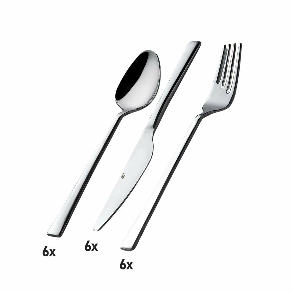 İkili takım Peacock 24 parça yemek takımı + 18 parça Antalya çatal kaşık bıçak takımı