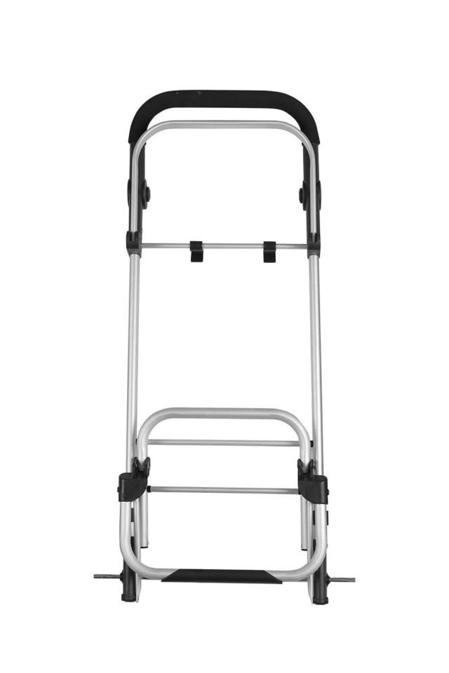 Termal Soğutucu Su Geçirmez Çantalı Alüminyum Gövdeli Alışveriş Pazar Arabası Mavi